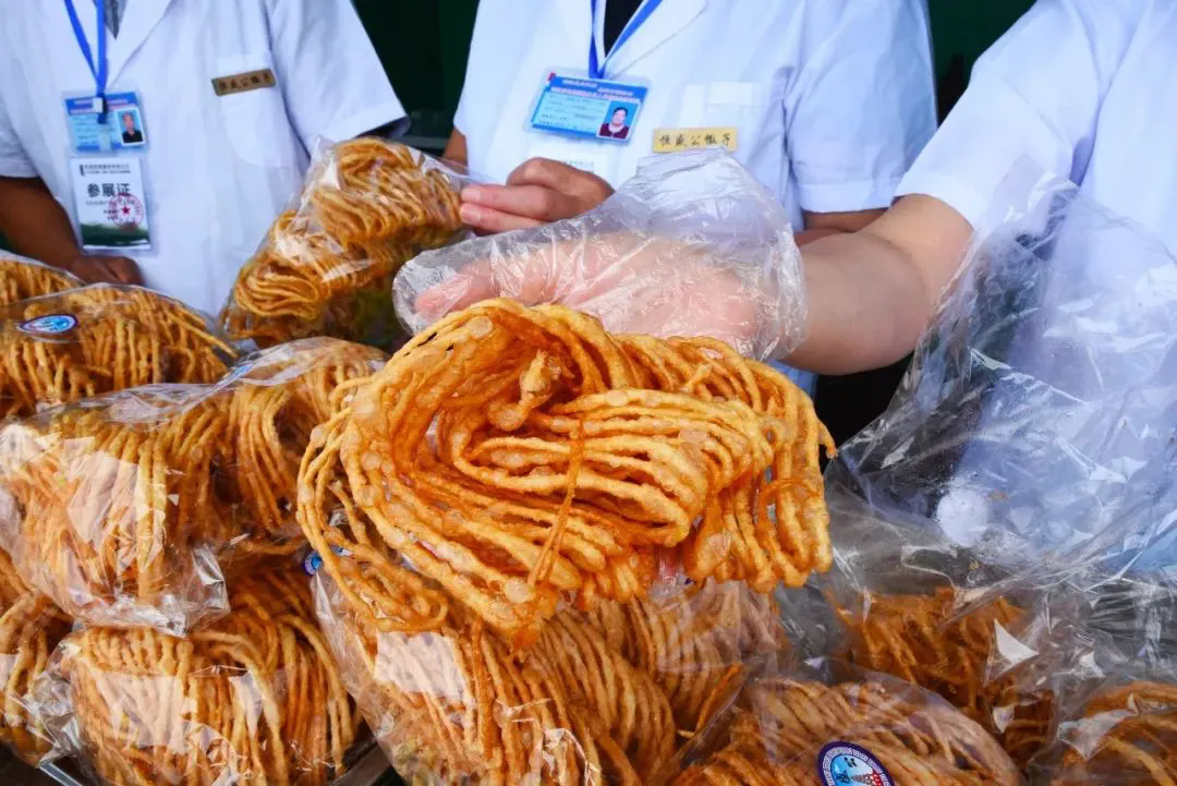 “美景良珍”县域公共品牌网货产品——恒盛公馓子