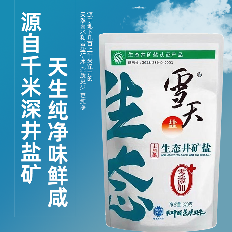 雪天生态矿井盐