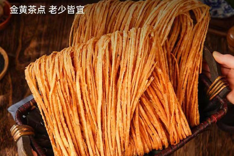 景县特产手工油炸金丝馓子老式馓子咸香酥脆